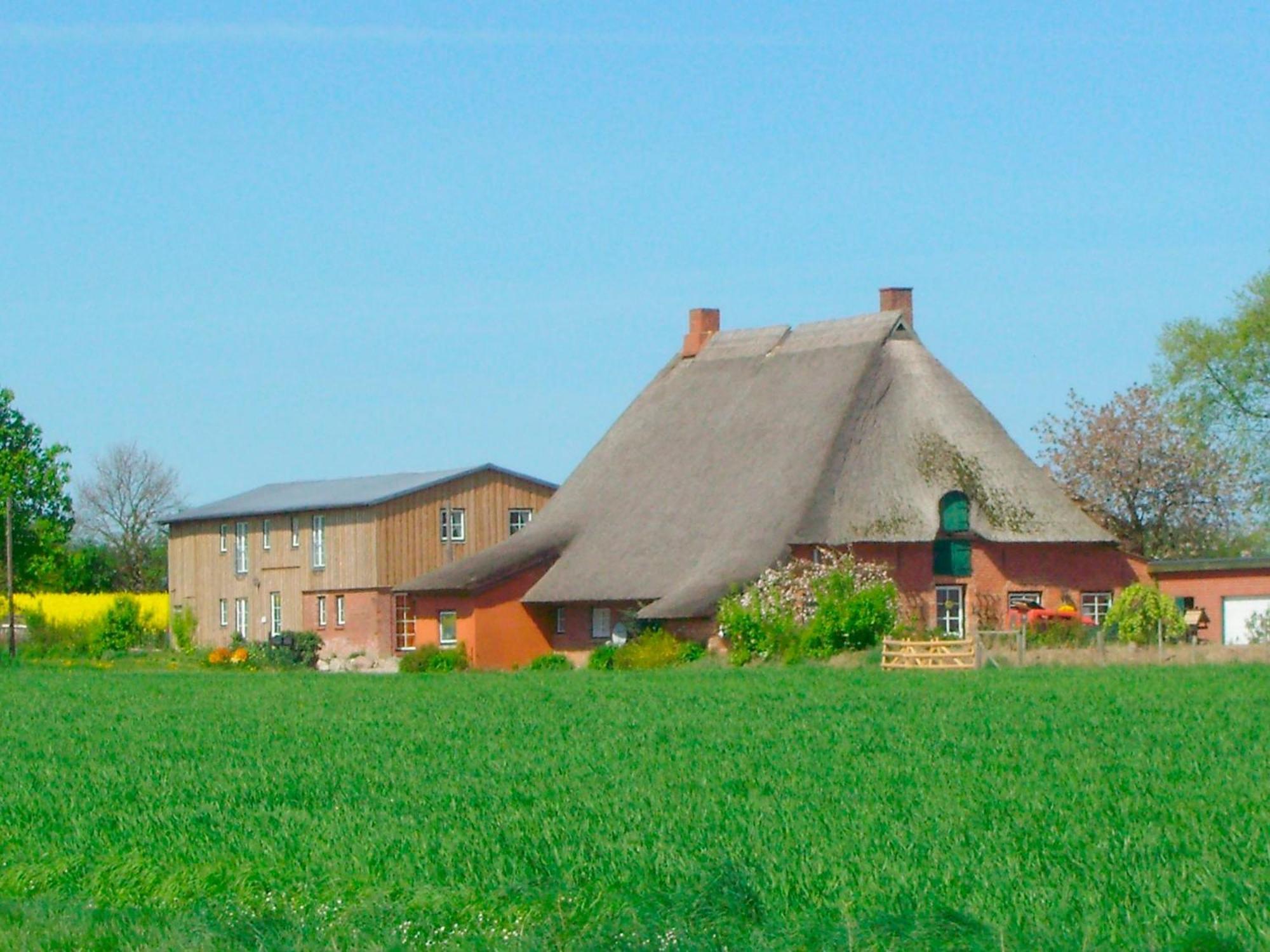"Hof Triangel - Whg 2" - Bauernhofurlaub Apartman Riepsdorf Kültér fotó